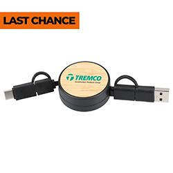 TREMCO CPG - 100% BAMBOO 5-IN-1 CHARGING CABLE