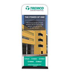 TREMCO CPG - 3' EUROFIT BANNER DISPLAY KIT