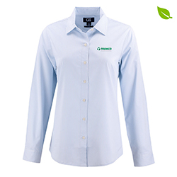 TREMCO CPG - C&B PINSTRIPE DRESS SHIRT, WOMEN'S