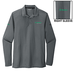 NUDURA - OGIO CALIBER L/S POLO, MEN'S