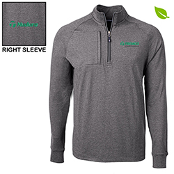 NUDURA - C&B ADAPT ECO HEATHER 1/4 ZIP, MEN'S