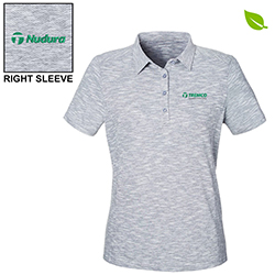 NUDURA - ECLIPSE JACQUARD POLO, WOMEN'S