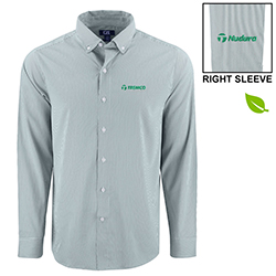 NUDURA - C&B PINSTRIPE DRESS SHIRT, MEN'S