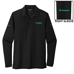 PREBUCK - OGIO CALIBER L/S POLO, MEN'S