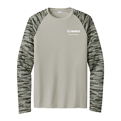 TREMCO AD - CAMO COLORBLOCK L/S TEE