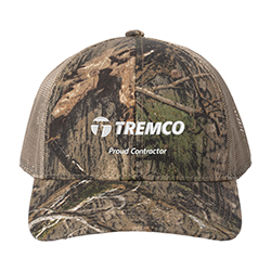 TREMCO PC - RUSSELL CAMO SNAPBACK TRUCKER CAP