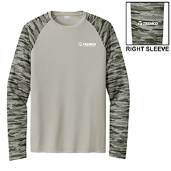 TREMCO - CAMO COLORBLOCK L/S TEE