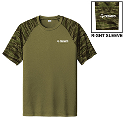 TREMCO - CAMO COLORBLOCK S/S TEE