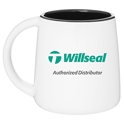 WILLSEAL AD - BELIZE CERAMIC MUG, 11 OZ