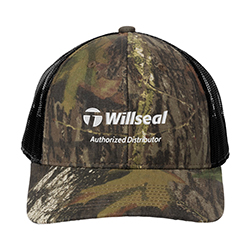 WILLSEAL AD - RUSSELL CAMO SNAPBACK TRUCKER CAP