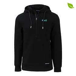 WTI - C&B ROAM ECO 1/2 ZIP HOODIE, MEN'S