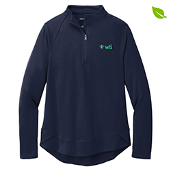 WTI - PA C-FREE CYPRESS 1/4 ZIP, WOMEN'S