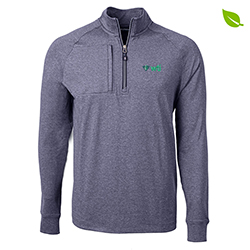 WTI - C&B ADAPT ECO HEATHER 1/4 ZIP, MEN'S