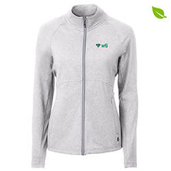 WTI - C&B ADAPT ECO HEATHER FULL ZIP, WOMEN'S